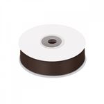 Лента репсовая (в рубчик) 25.0 мм цв. 855 коричневый уп.22.86м (±1м)