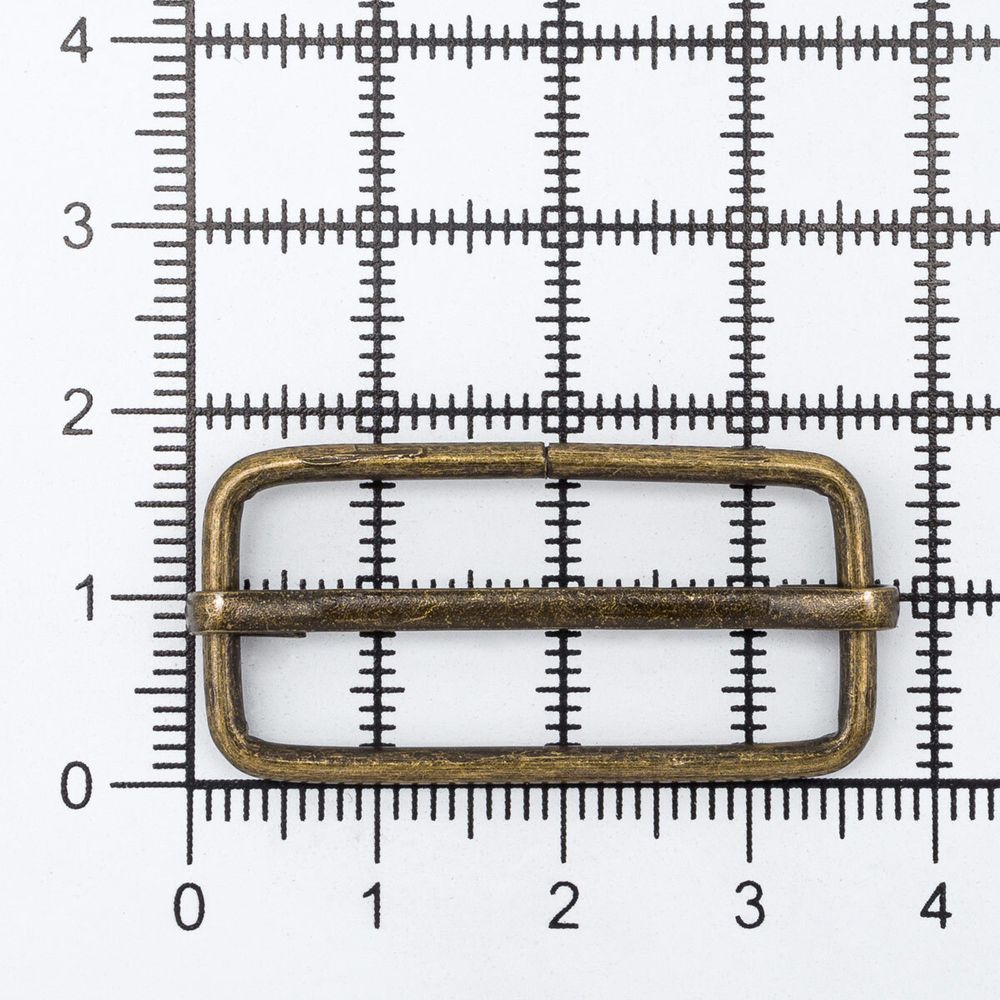 Рамка регулировочная 32 мм ушко (18х40 мм) (бронза), 100 шт