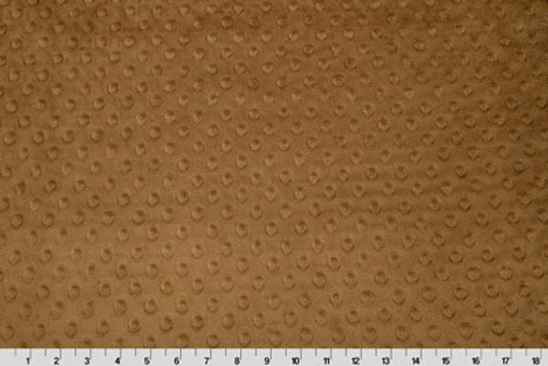 Плюш (ткань) Peppy Cuddle Dimple 455 г/м², 48х48 см, MOCHA
