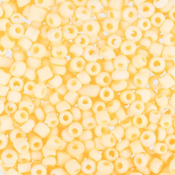 Бисер Zlatka 11/0 (2.1 мм), 100 г (10х10 г), №1000 желтый макарун, GR