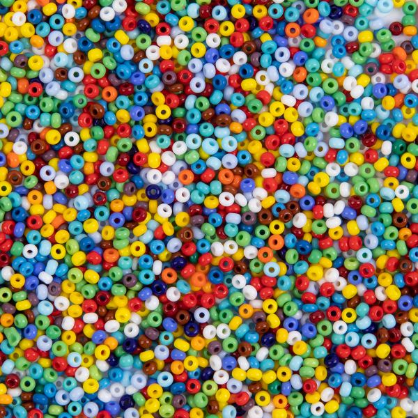 Набор бисера Preciosa ассорти 50 г, 10/0 (2.3 мм), 19690 разноцветный, 371-99001