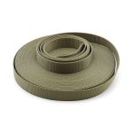 Стропа (ременная лента) 30 мм / 25 метров, толщ. 3.0 мм, [76 г/пог.м], 100% нейлон, хаки