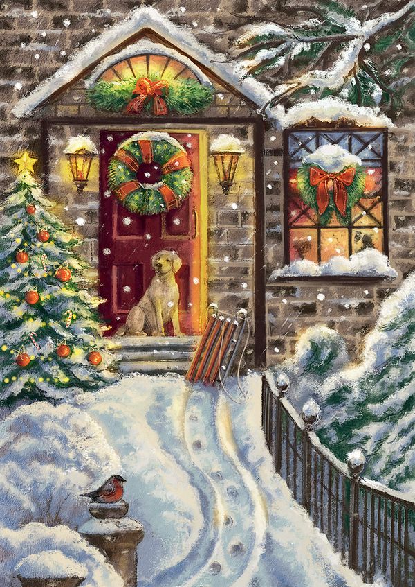 Пазл 1000 элементов, В ожидании Рождества, PZL-1000/18, Фрея