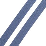 Стропа (ременная лента) 26 мм / 100 метров, [17.55 г/пог.м], матовая, имитация хлопка, 108 св.серый, 3Al357