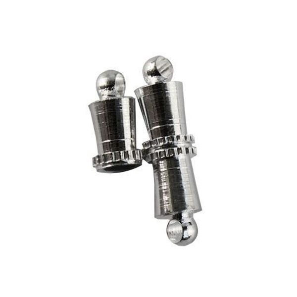 Замок магнитный, 5х16 мм, 2 шт/уп, Астра, серебро