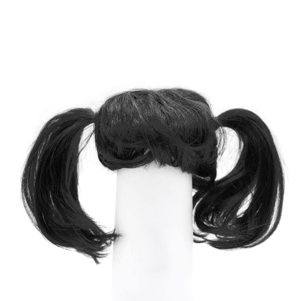 Волосы для кукол QS-15, черные