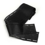 Лента корсажная клеевая перфорированная 60.0 мм / 5±0.5 метров, 40 г/м², 10-40-10 черный 6760B