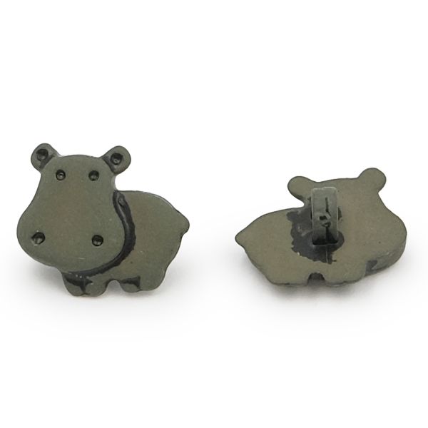 Пуговицы детские Бегемот (I0362-DWB) 28/1 (D43 хаки), 36 шт