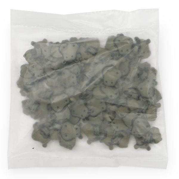 Пуговицы детские Бегемот (I0362-DWB) 28/1 (D43 хаки), 36 шт