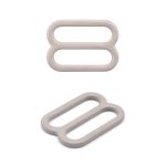 Рамки-регуляторы для бюстгальтера металл 12.0 мм, 20 шт, C154 светло-серый, ГВ1008