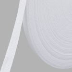 Тесьма (лента) киперная (100 х/б) 10 мм / 45.72 метра, 70 белый, 6190-2017