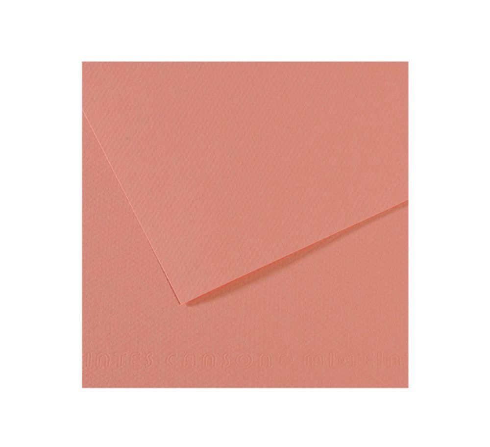 Бумага для пастели 160 г/м², 75х110 см, 25 листов, №352 темно-розовый, Canson Mi-Teintes C200321087