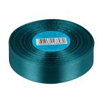 Лента атласная 1-сторонняя 25.0 мм / 33±2 метра, 107 т-зеленый, Gamma