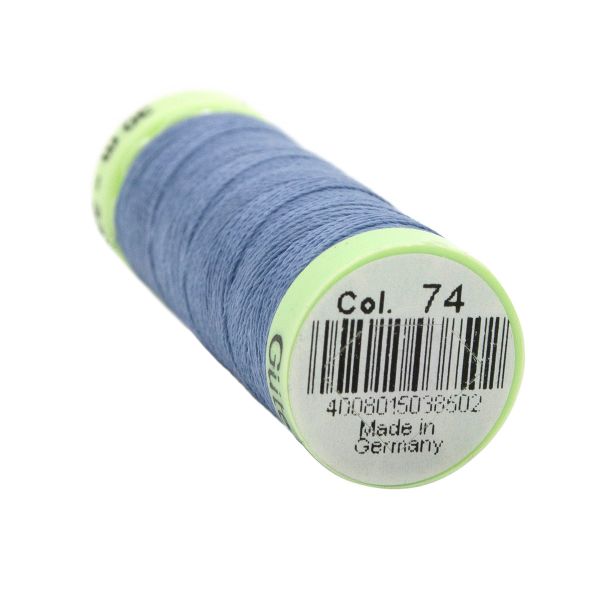 Нитки отделочные Gutermann Top Stitch, 30м, 074 сиренево-джинсовый, 5 катушек