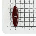 Пуговицы на ножке (3.01-203-45) (т.бордовый), Б25, 20 шт