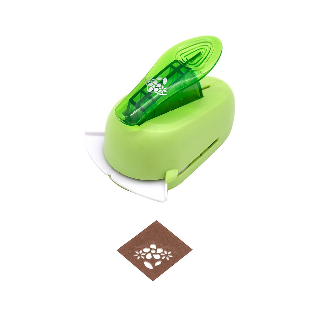 Фигурный дырокол угловой, 2,45 см, Astra&Craft (61 цветы крупные), CD-99MC