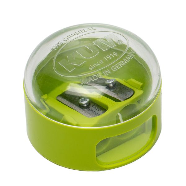 Точилка двойная пластиковая 12 шт, 1020521, KUM 208 K2