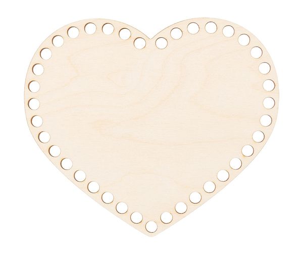 Заготовка из фанеры Панно с перфорацией Сердце, БА-16 Mr.Carving