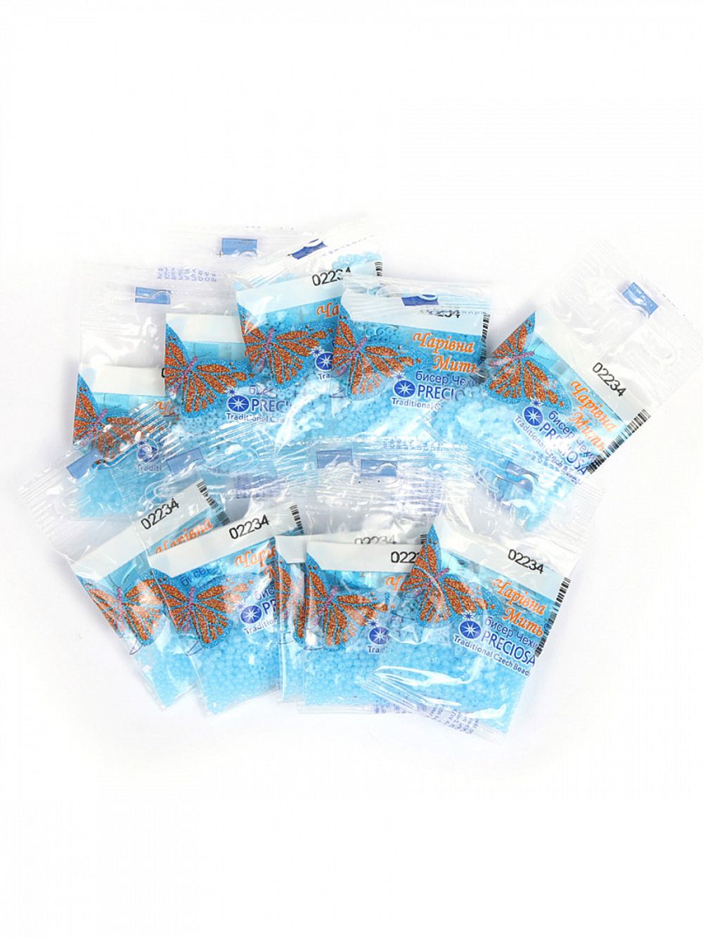 Бисер Preciosa 10/0 (2.3 мм), 50 г (10х5 г), цв. 02234