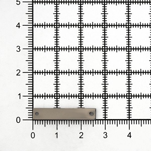 Украшение пришивное 25 мм, металл, олово (черный никель), МТ_1711, 12 шт
