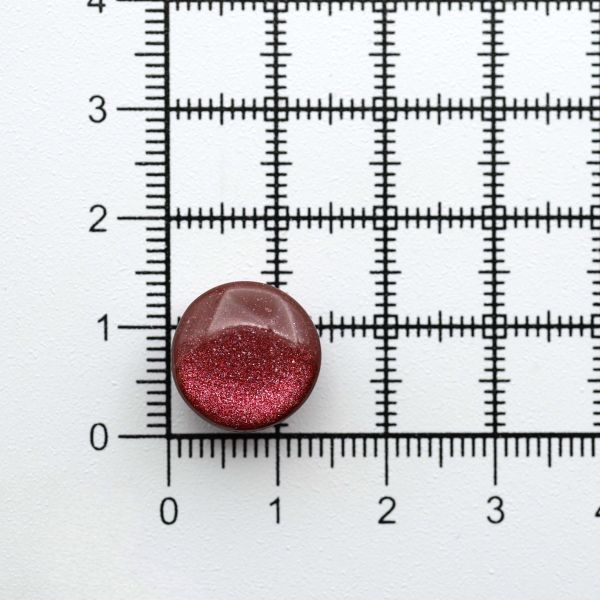 Пуговицы на ножке 22L (14мм), пластик (col.11 бордовый), 72 шт, CR P-45