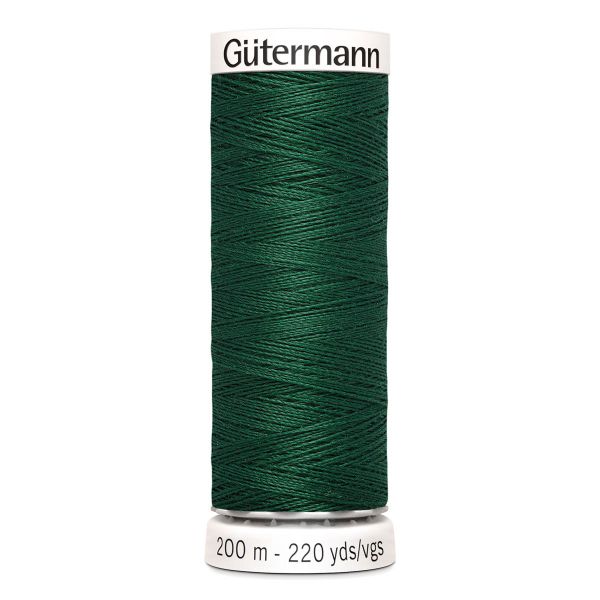 Нитки универсальные Gutermann Sew-all, 200м, 340 зеленый трилистник, 5 катушек