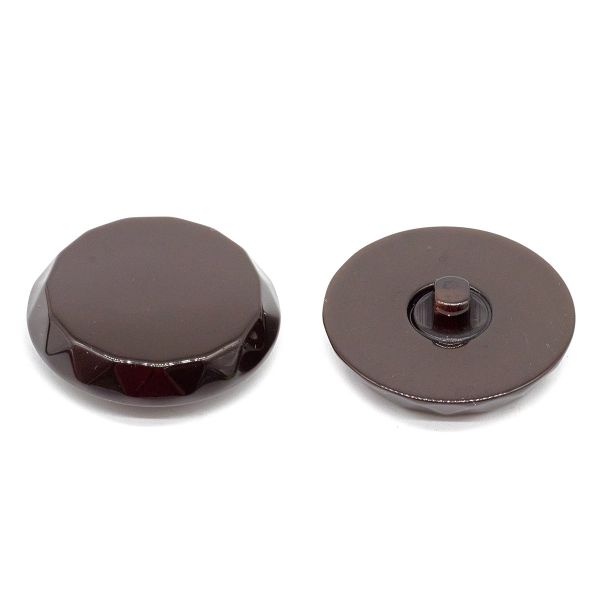 Пуговицы на ножке 3.01-969-34, коричневый, 20 шт