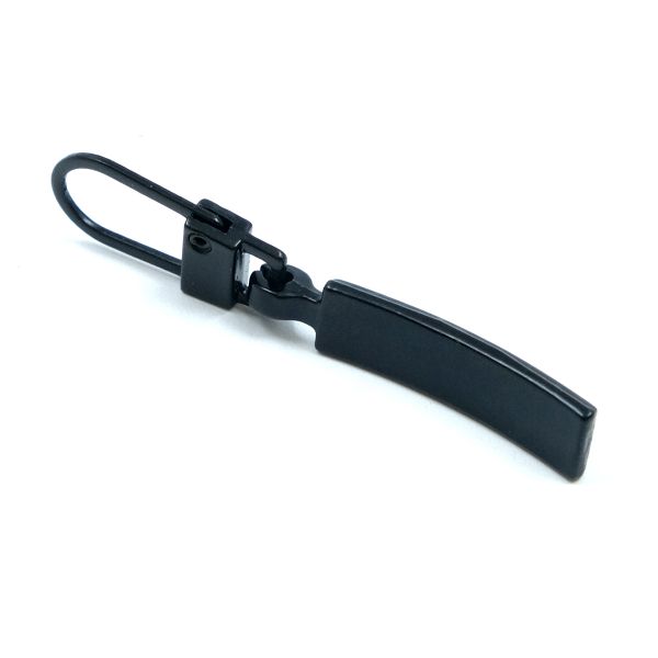 Пуллер для молнии классика, металл, черный, Prym, 1 шт