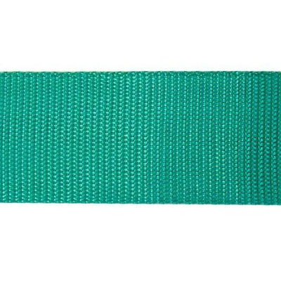 Стропа (ременная лента) 50 мм / 5х2.5 метра, толщ. 1.0 мм, [28 г/пог.м], 100% п/э, 16 зеленый изумруд /TOS/