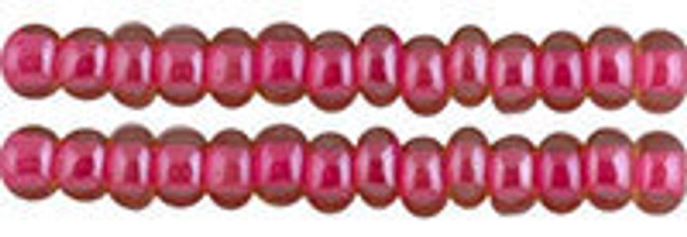 Бисер Gamma 10/0 (2.3 мм), 150 г (10х5 г), А490 розовый, 11027, круглый 1