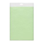 Фактурно-рельефная бумага Дамасский узор, 3 листа, БР003-7 светло-зеленый /TOS/