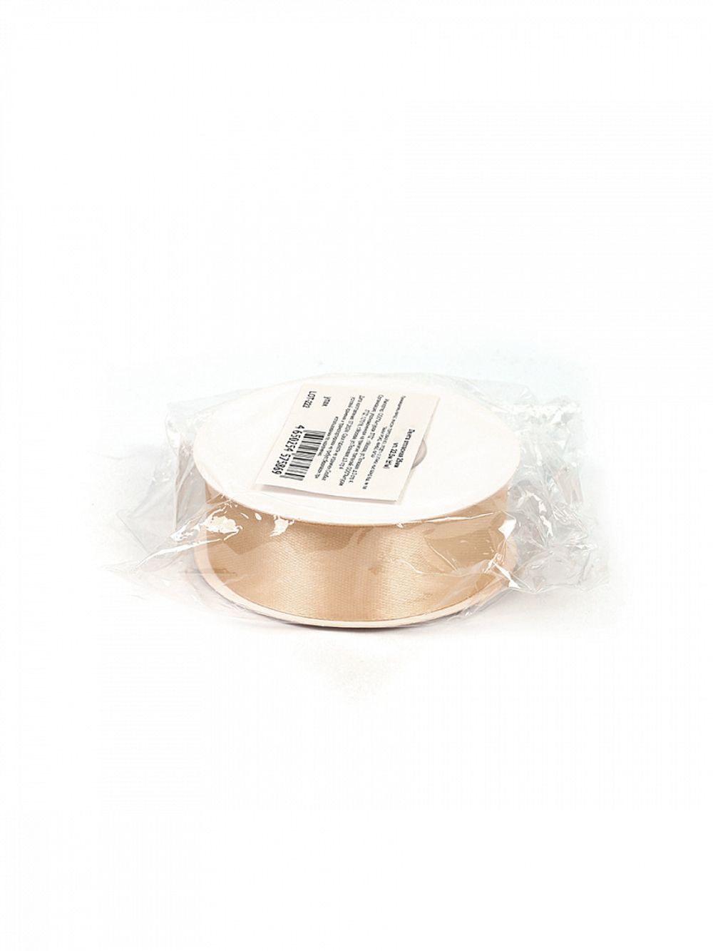 Лента атласная 1-сторонняя 25.0 мм / 22.5±1 метра, 3009 бежевый, Magic4Hobby