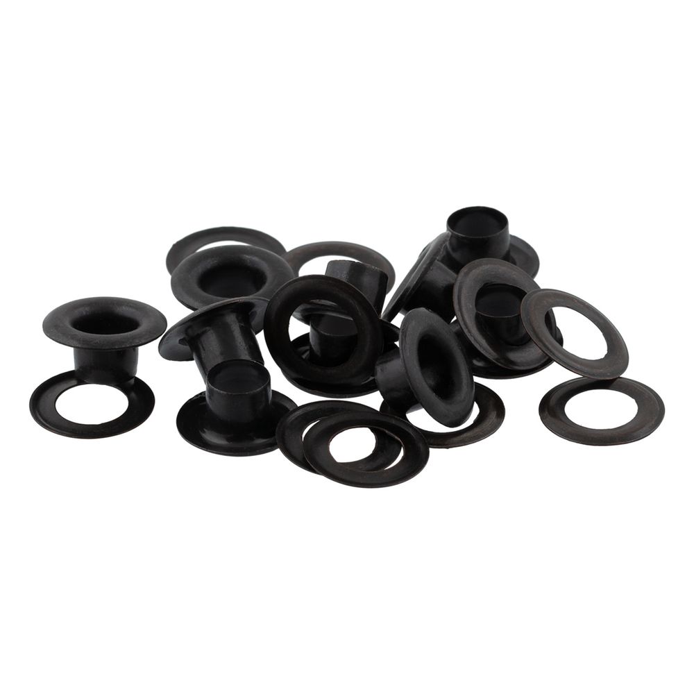 Люверсы металл ⌀_6.0 мм (внутр.), 50 шт (5х10 шт), 04, под оксид, Gamma №04