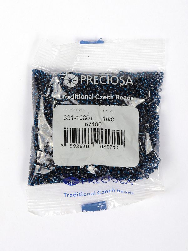 Бисер Preciosa 10/0 (2.3 мм), 50 г, TSL цв. 67100/331-19001
