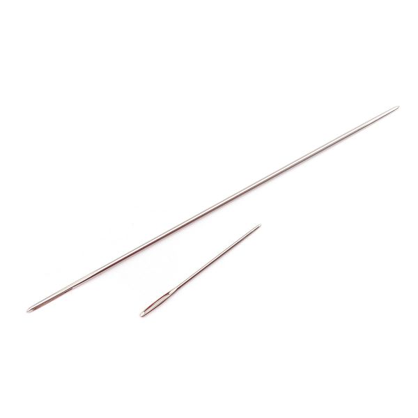 Иглы ручные для объемных вышивок трапунто, бути, 3D и квилта, 2 шт, Pony