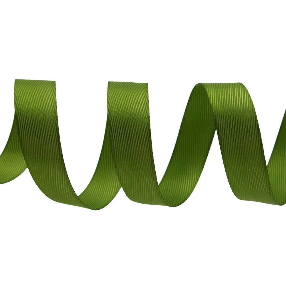 Лента декоративная ёлочка 25.0 мм / 20±1 метров, 72 зеленый
