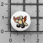 Пуговицы детские Птичка (QN113-W1) (желтый), 36 шт, Magic Buttons