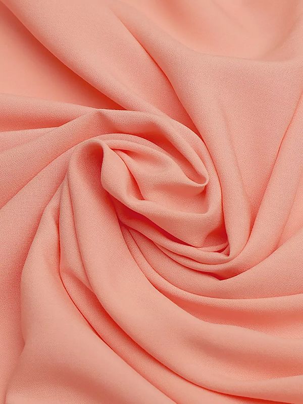 Штапель 110 г/м², 145 см / 2 метра, TBY-Vi-30-38.2, цв.38 розовый