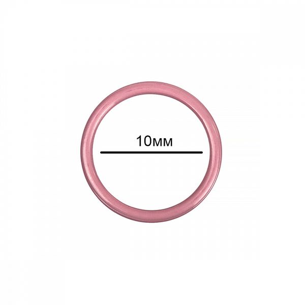 Кольца для бюстгальтера металл ⌀10.0 мм, S256 розовый рубин, 100 шт
