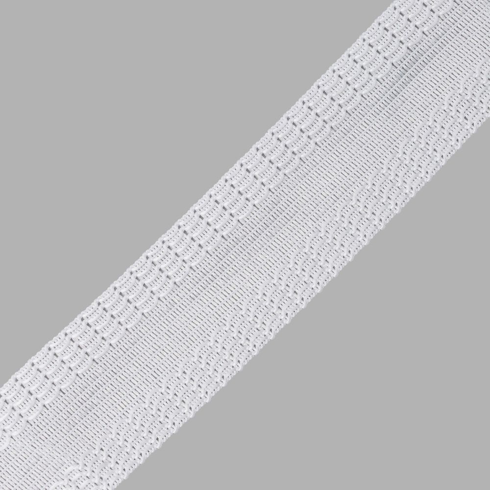 Кромка брючная клеевая тканая 25 мм / 5 метров, белый, 7210-9038