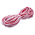 Кант отделочный 10 мм / 91.4 метр, белый/темно- красный, 3AR2731