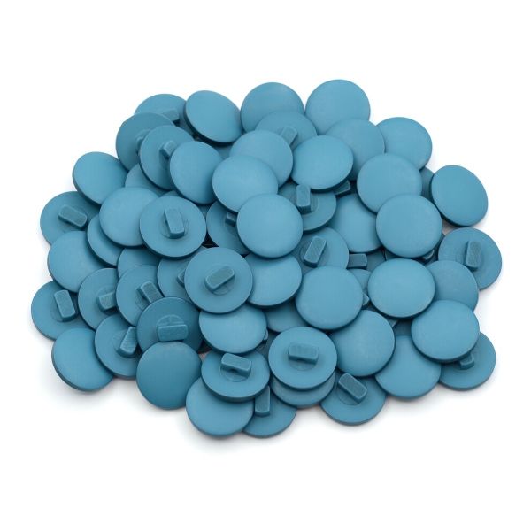 Пуговицы на ножке 24L (15мм) (Sea (морской)) NE68, 72 шт