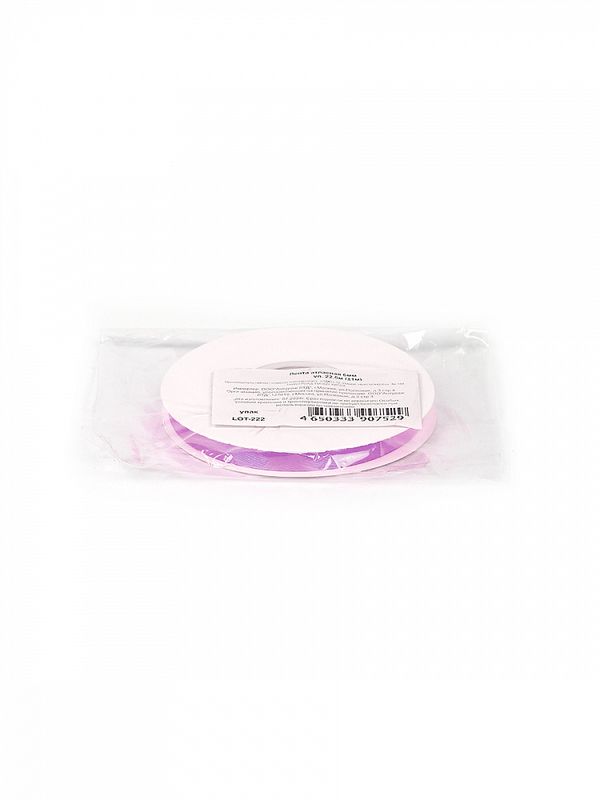 Лента атласная 1-сторонняя 6.0 мм / 22.5±1 метра, 3114 фиолетовый, Magic4Hobby