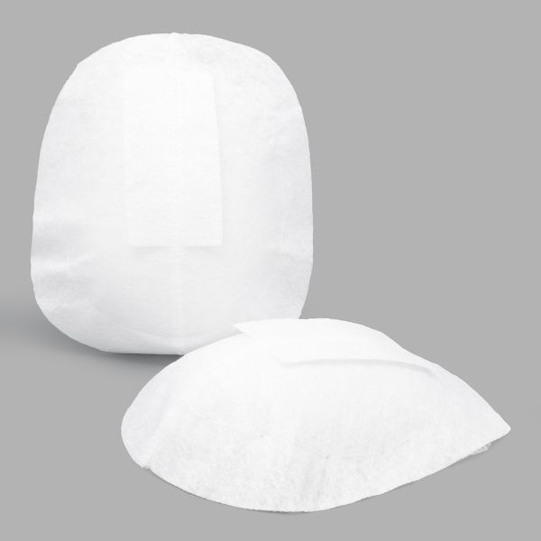 Плечевые накладки (подплечники) реглан сшивные 170х190х11 мм, белый, Р-6, 50 пар