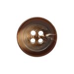 Пуговицы 4 прокола костюмные 543294/4 28 (5406 коричн./глянц.), 100 шт