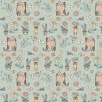 Ткань для пэчворка Peppy Мартовская песня, отрез 50х55 см, 146 г/м², МП-05 зеленый, Peppy