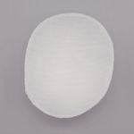 Плечевые накладки (подплечники) реглан 100х130х10 мм, белый, 50 пар