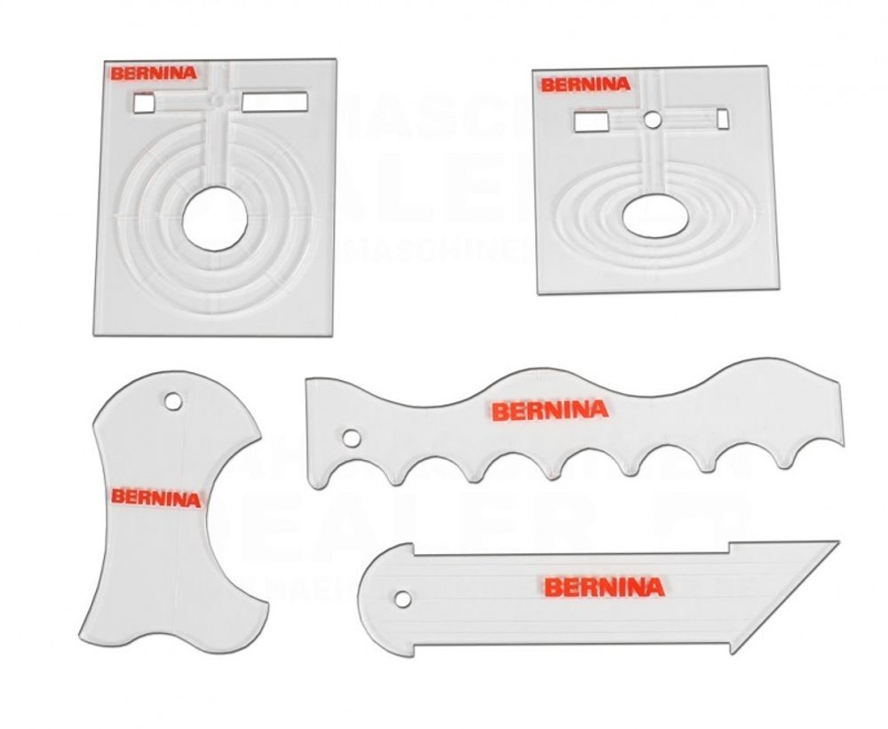 Набор линеек для стежки, 5 пр, 102 379 70 01, Bernina, 1 шт