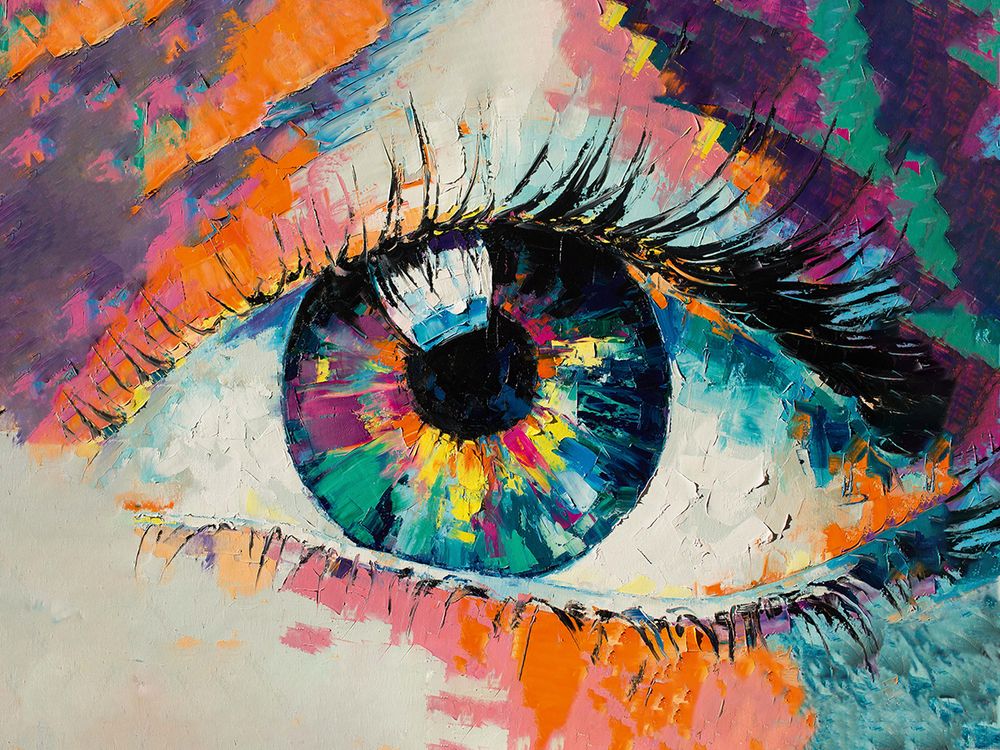 Картина по номерам Фрея PCF-01, Мимолетный взгляд, холст с подрамником, 50х40 см