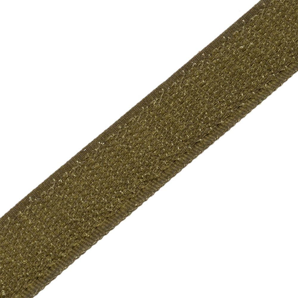 Лента контактная липучка (велкро) пришивная 20 мм / 25 метров, 10.9 г/м, 5049 яр.хаки, КРЮЧОК, качество "C"